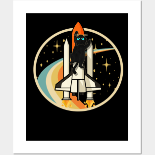 Cat shuttle Posters and Art